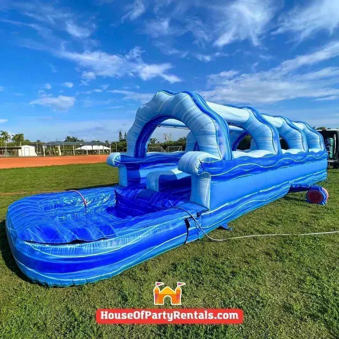 35FT Double Lane Slip N Slide Inflatable 1